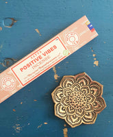 FLOWER INCENSE HOLDER