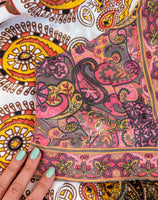 RECYCLED SARI SILK REVERSIBLE HALTER TOPS