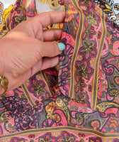 RECYCLED SARI SILK REVERSIBLE HALTER TOPS