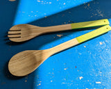 BAMBOO SALAD SERVERS