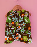 1970s VINTAGE DEADSTOCK FLOWER POWER 2 PIECE SUITS