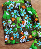 1970s VINTAGE DEADSTOCK FLOWER POWER 2 PIECE SUITS