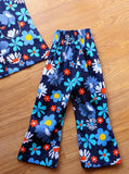 1970s VINTAGE DEADSTOCK FLOWER POWER 2 PIECE SUITS