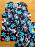 1970s VINTAGE DEADSTOCK FLOWER POWER 2 PIECE SUITS