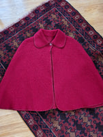 FLUFFY FRENCH VINTAGE CAPE