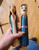 EGYPTIAN WOODEN DOLLS- sale