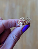 HAMSA HAND EARRINGS- reduced!