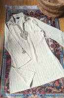 CREAM TUNIC/ KAFTAN- 10/12